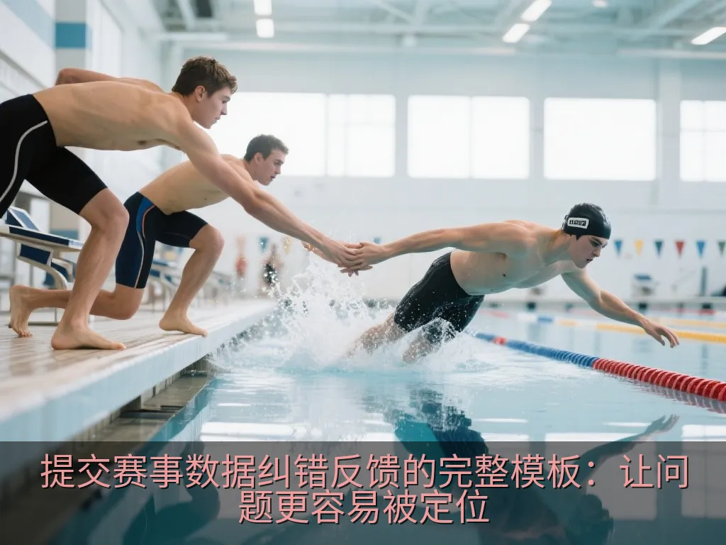 提交赛事数据纠错反馈的完整模板：让问题更容易被定位