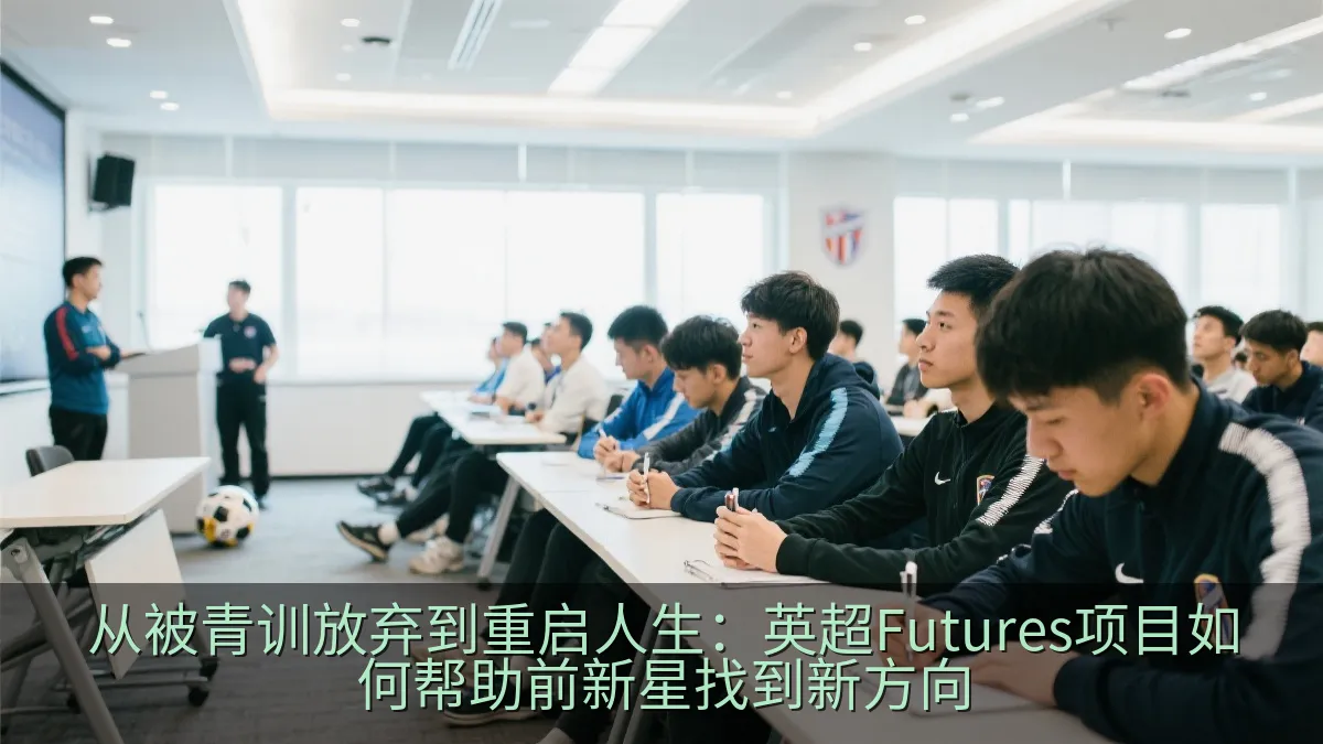 足球职业发展讲座中的青年学员