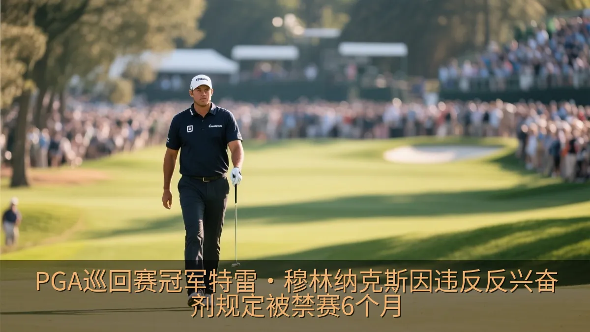 PGA巡回赛冠军特雷·穆林纳克斯因违反反兴奋剂规定被禁赛6个月
